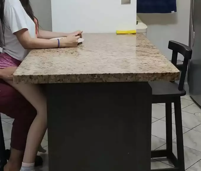 Japanese Eating Fetish: Luscious Enchantress Sitting on Uncle's Lap