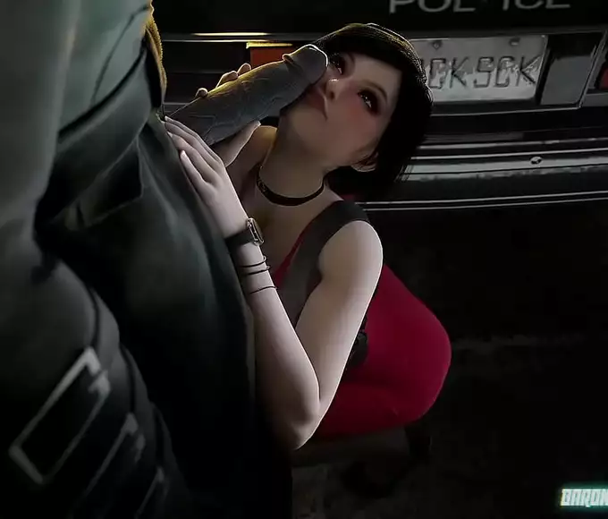 JAV Beauty Ada Wong Sucks Tyrant Cock: Flawlessly Seductive Act!