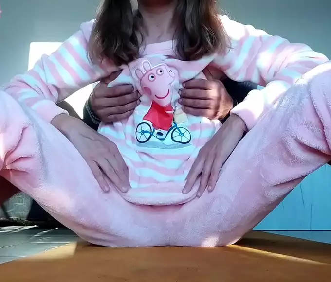 Caught in the Act: Stepbrother Can't Resist His Stepsister's Tiny Tits and Wet Cunt