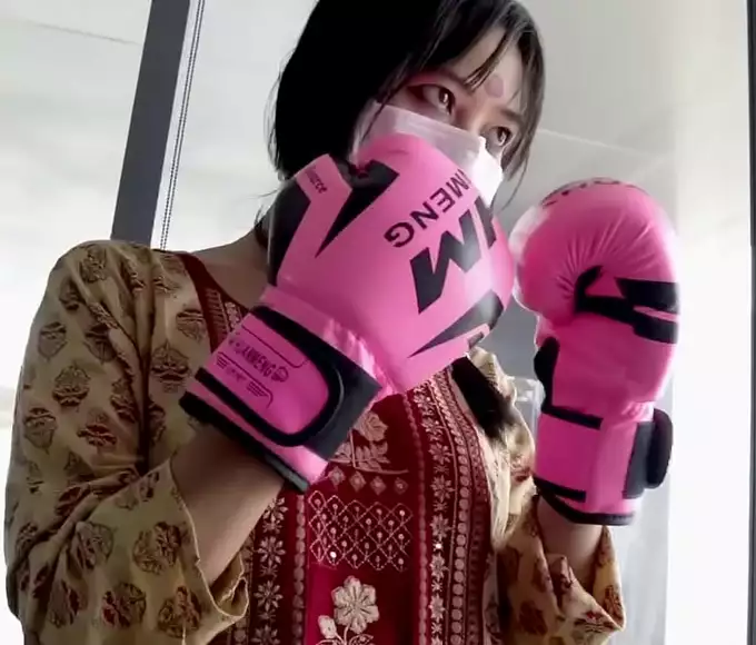 Introducing the Desi UFC Fighter Girl: A Pro in the Making!