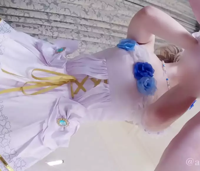 Japanese Idol Cosplayer in Stunning Wedding Dress Costumes: Scorching Sex Scenes!