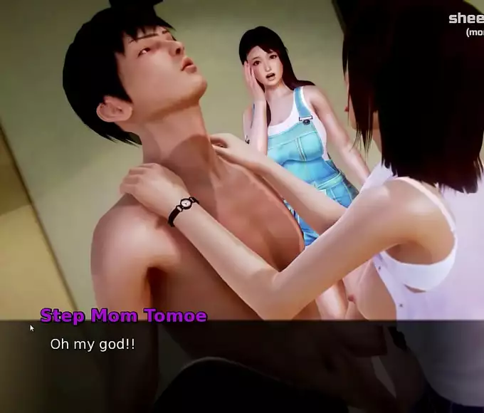 Experience the Taboo: Alluring Step MILF Caught in the Act with Her Step Son!