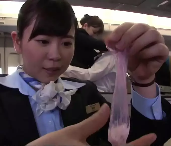 Experience Luscious Hospitality with JAV Flight Attendants in Uniform, Underwear, and Nudity: 11 Big Ass Parade