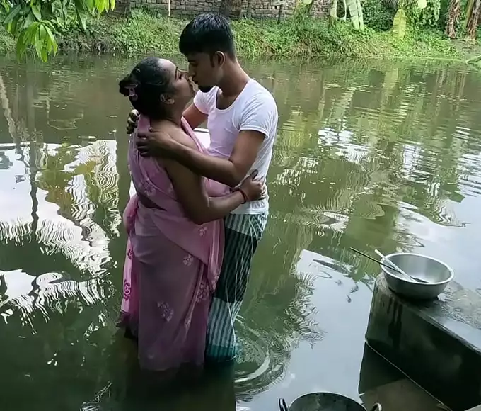 Crave the Luscious Boudi in this JAV Outdoor Fuckfest! MILF Secret Exposed!