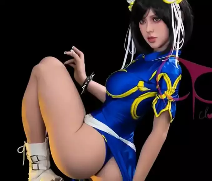 Introducing the Alluring Chun Li Doll - Your Ultimate JAV Fantasy Come to Life!