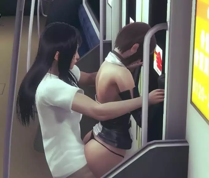 JAV Dreams: Alluring Office Girl Gets Hard Fucked on Train!