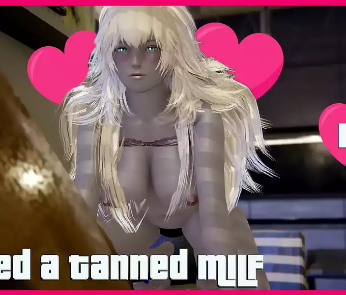 Experience the Allure of a Tanned MILF in 3D Hentai