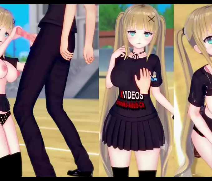 Unleash Your Desires With This Erotic 3dcg Animation - Gorgeous Blonde Eleanor's Bursting Tits Take Center Stage!