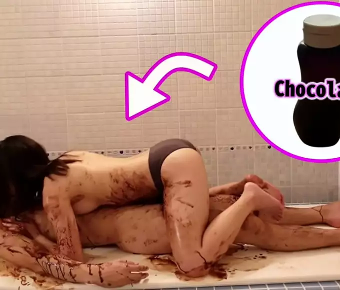 Japanese Couple's Steamy Valentine's Day Bathroom Romp - Real Orgasms!