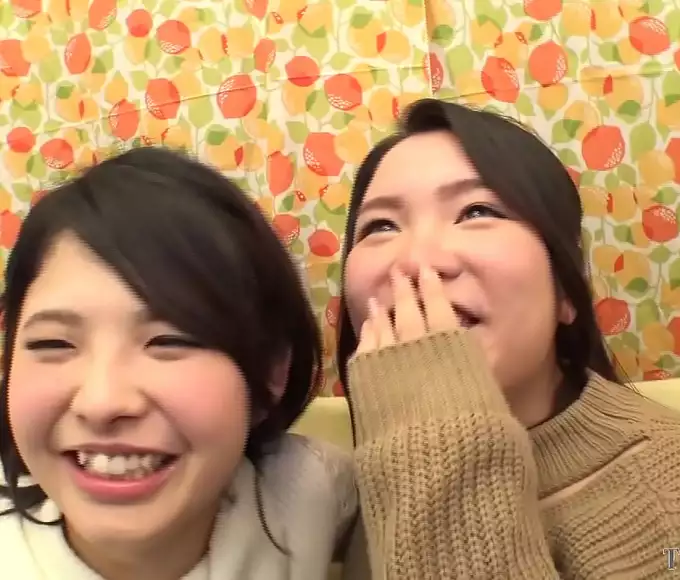 Japanese Luscious Lesbians Haruna And Friend's Passionate Pussy Eating