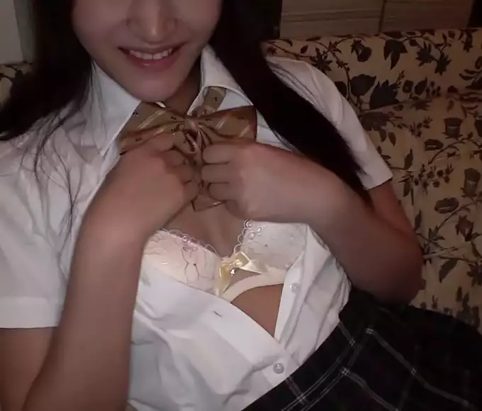 Welcome To Our Jav World Of Pure Beauty And Indulgence! Meet Our Luscious Schoolgirl With A Slender And Alluring Figure,