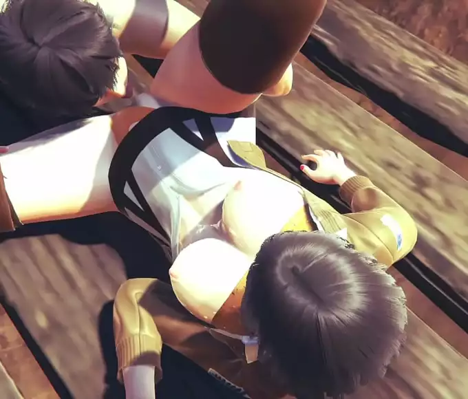 Get Blown Away By The Sensual Acts Of Mikasa And Her Lover In This Japanese Hentai Video!