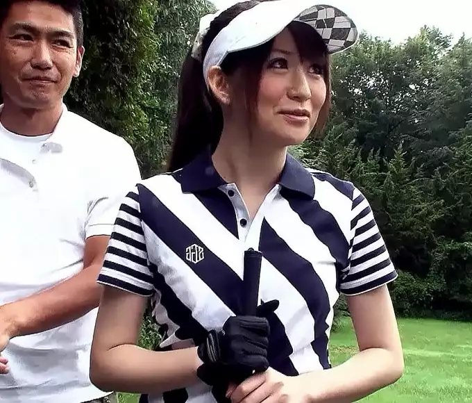 Japanese Teen Blown Away By Luscious Golf Coach And Her Classmates