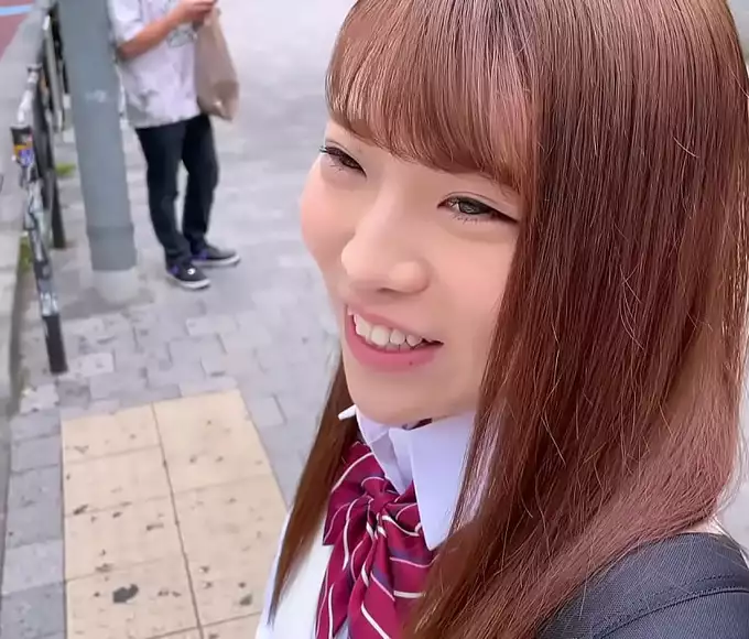 Jav Porn - High School Girl's Love Hotel Romp In Harajuku, Tokyo: Doggy Style Climax!