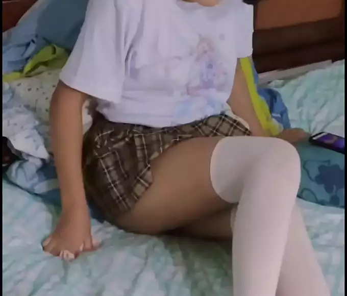 Outraged Stepbrother Can't Resist His Cute Little Stepsister's Charms - Jav Porn Video