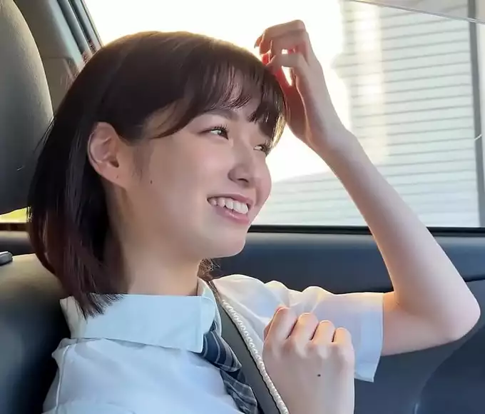 Sumire's Sexy Beach Date: First Time With Strongest J in 2025! - Watch the AI-enhanced video now!